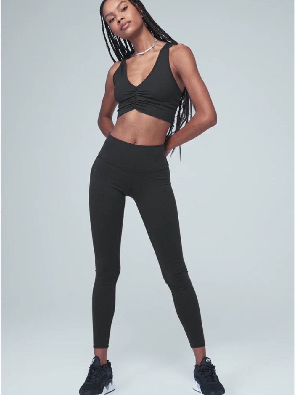 NWT ALO 7/8 High-Waist Airbrush Legging - Black XS